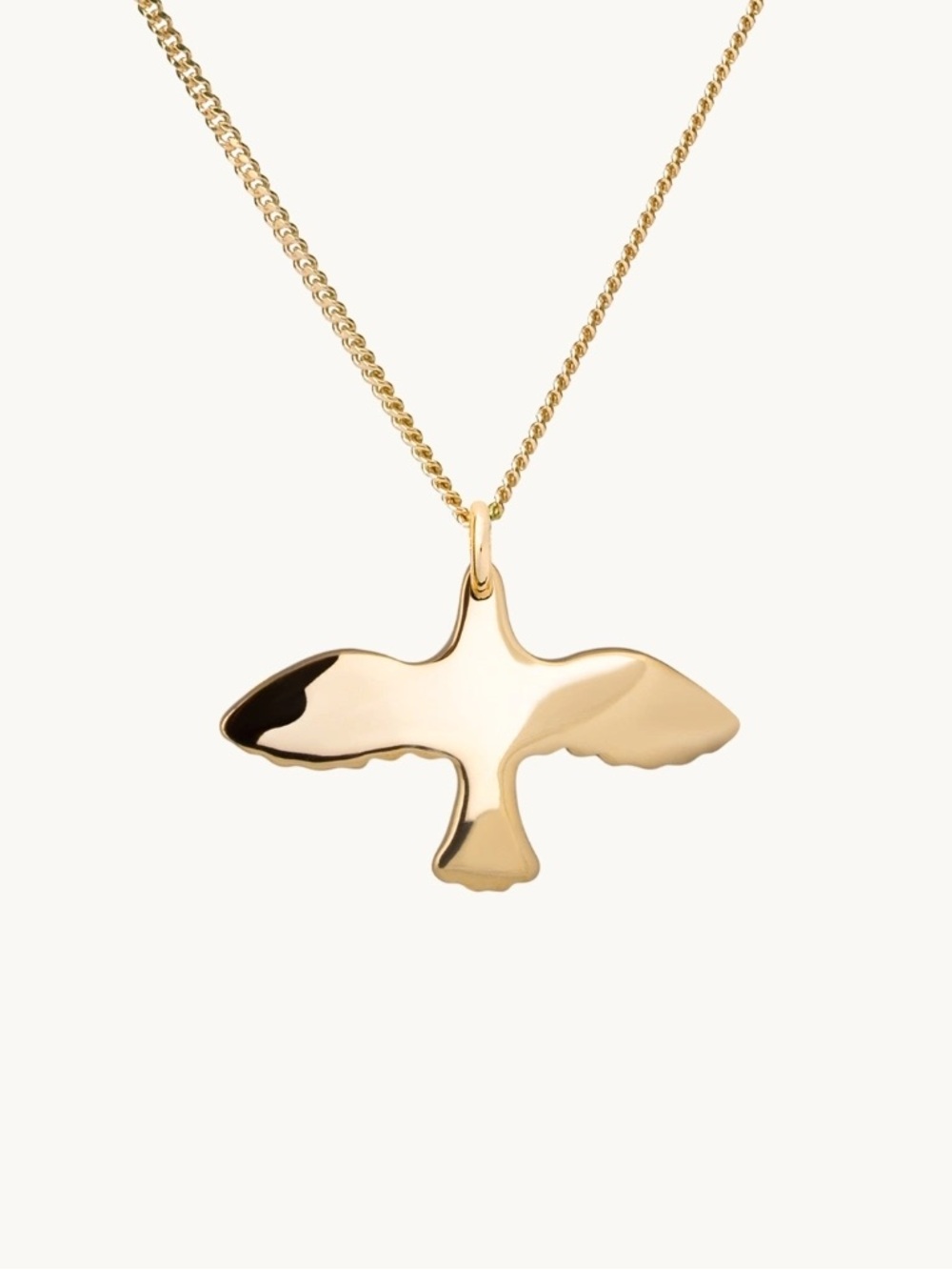 Emma Israelsson Dove Gold Necklace 50cm